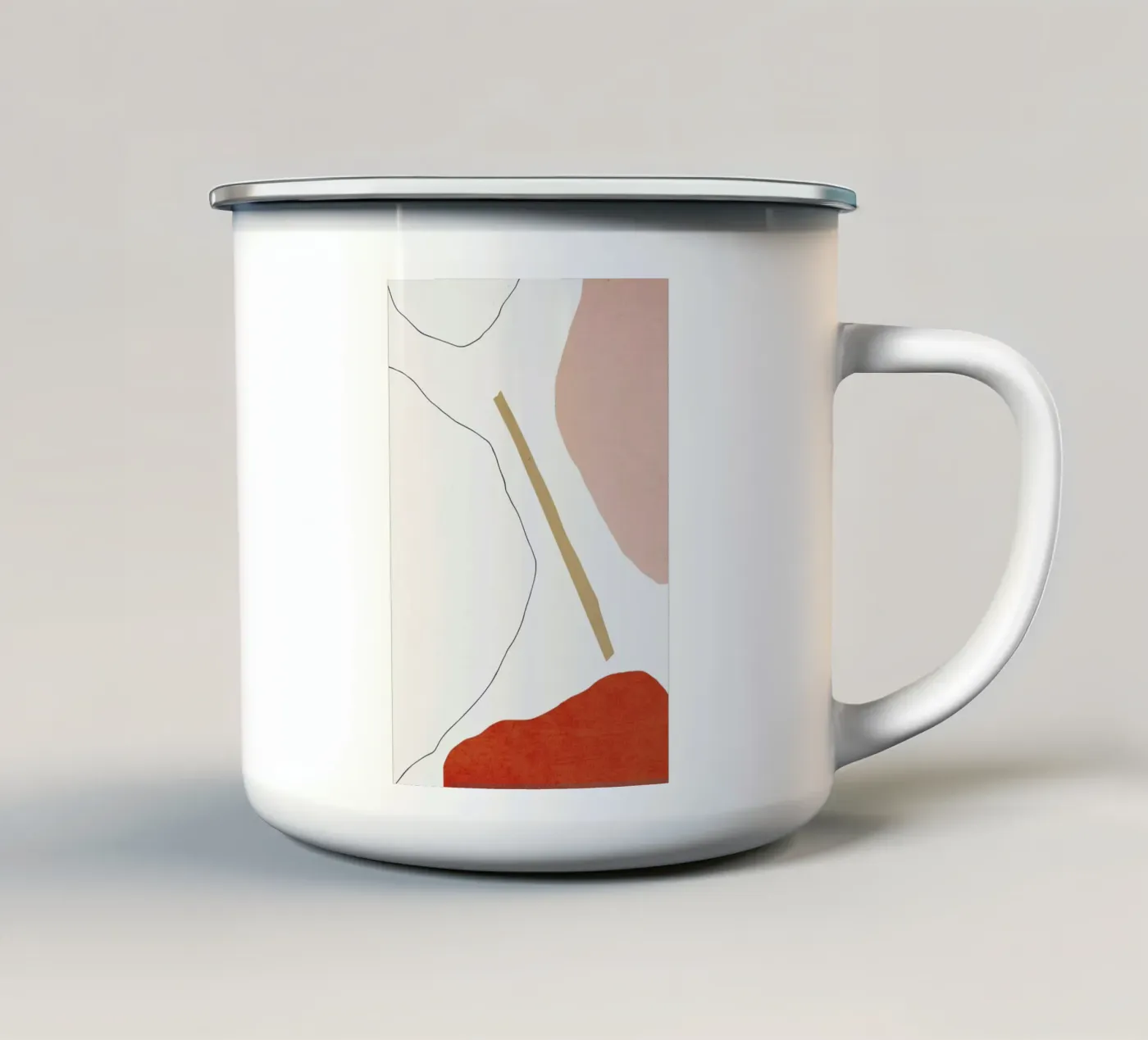 Between enamel mug by Pure