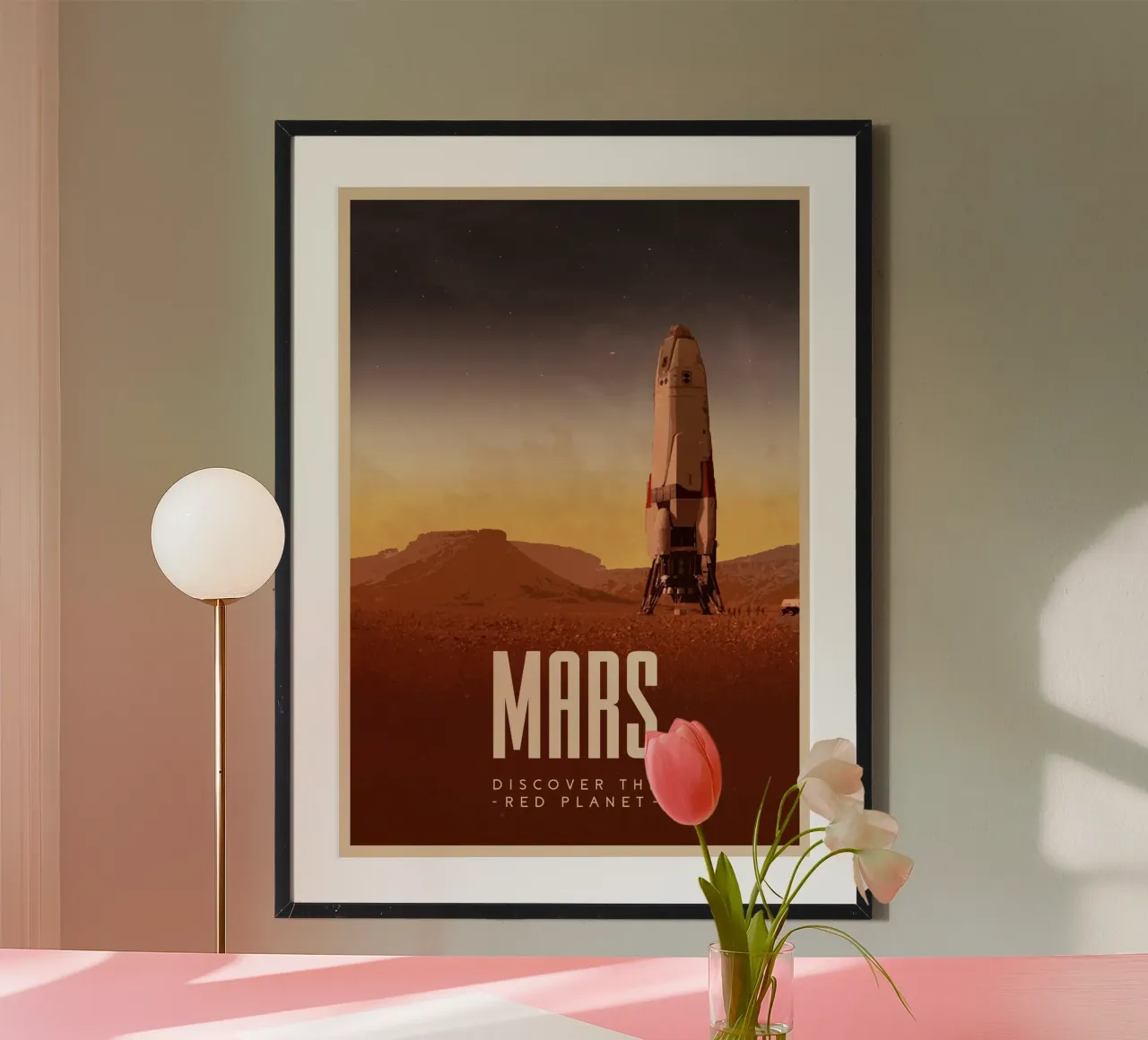 Reisen zum Mars Hahnemühle von Mercury Club