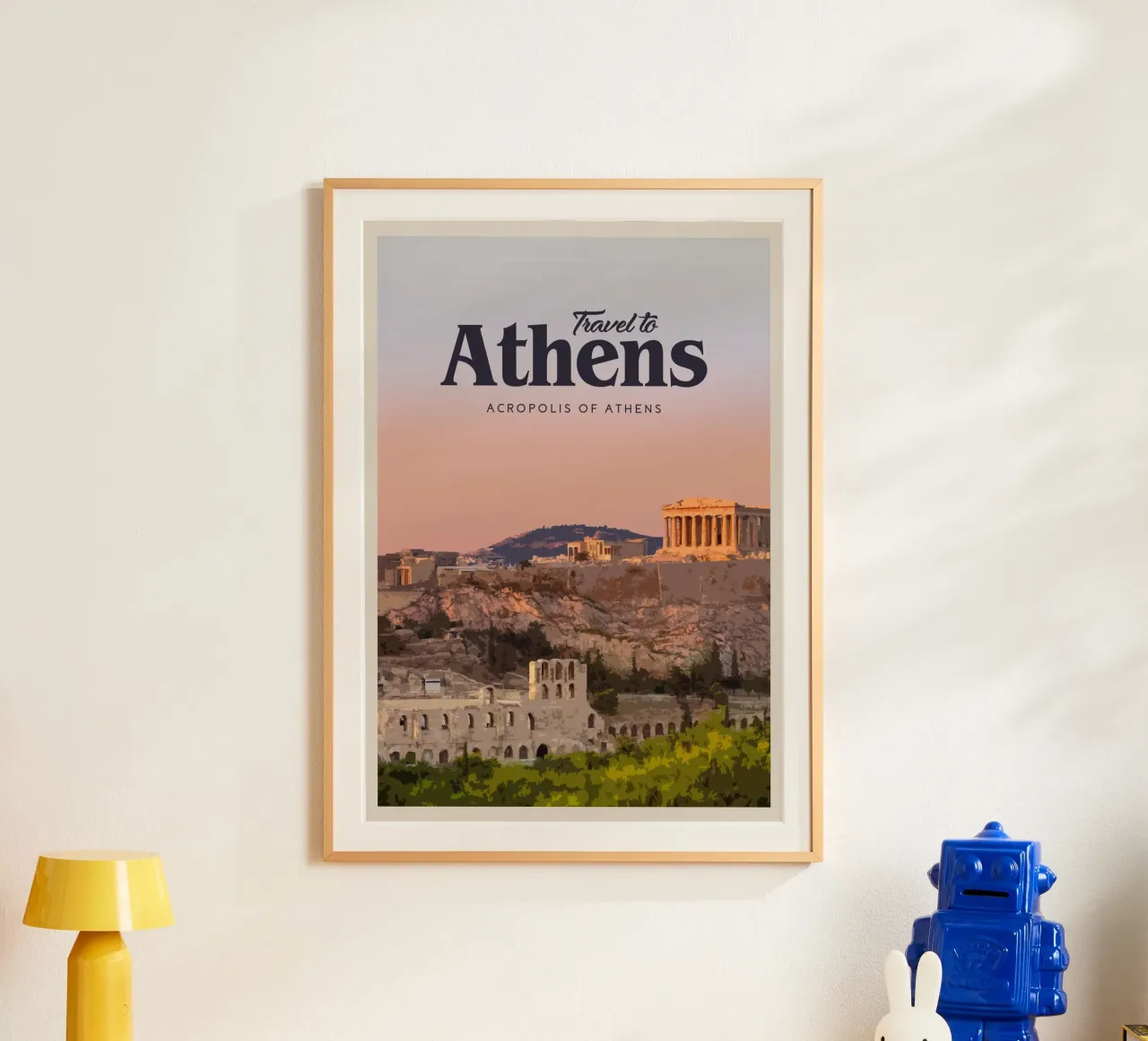Viaggio ad Atene carta hahnemühle da Mercury Club