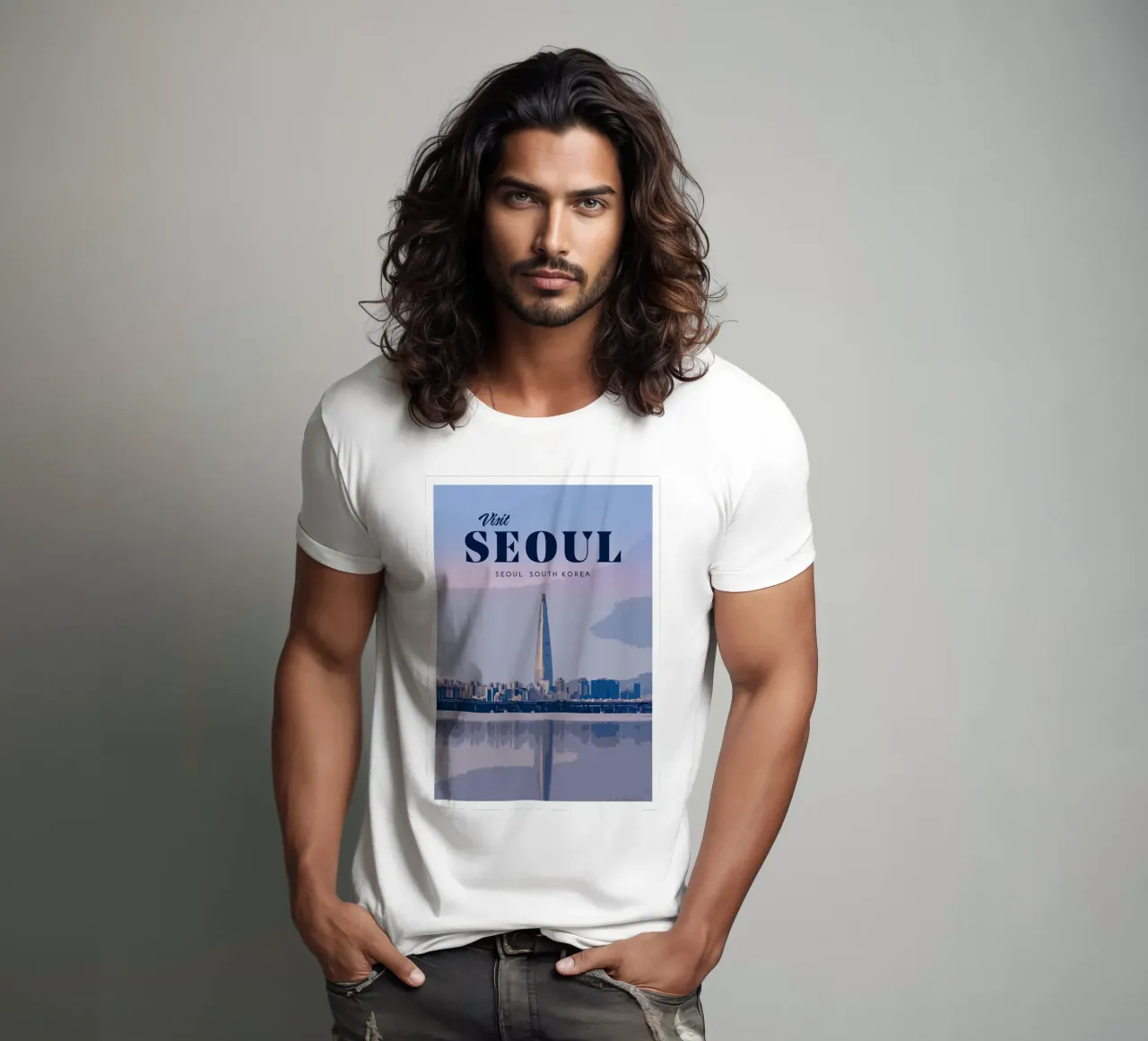 Viaggio a Seul t-shirt da Mercury Club
