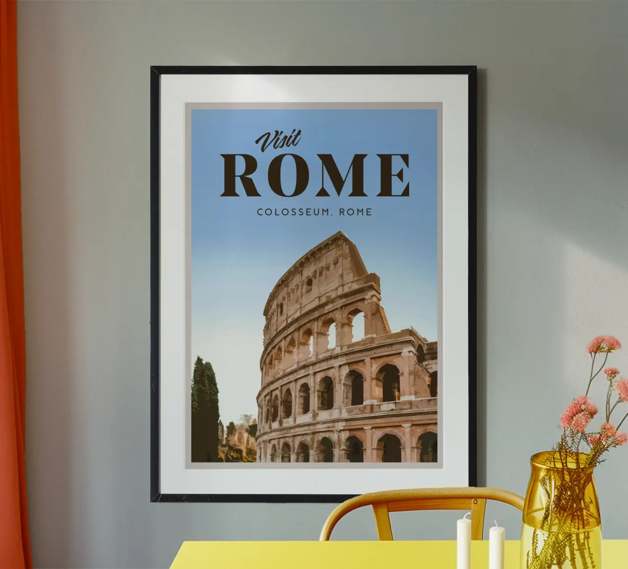 Viaggio a Roma poster da Mercury Club