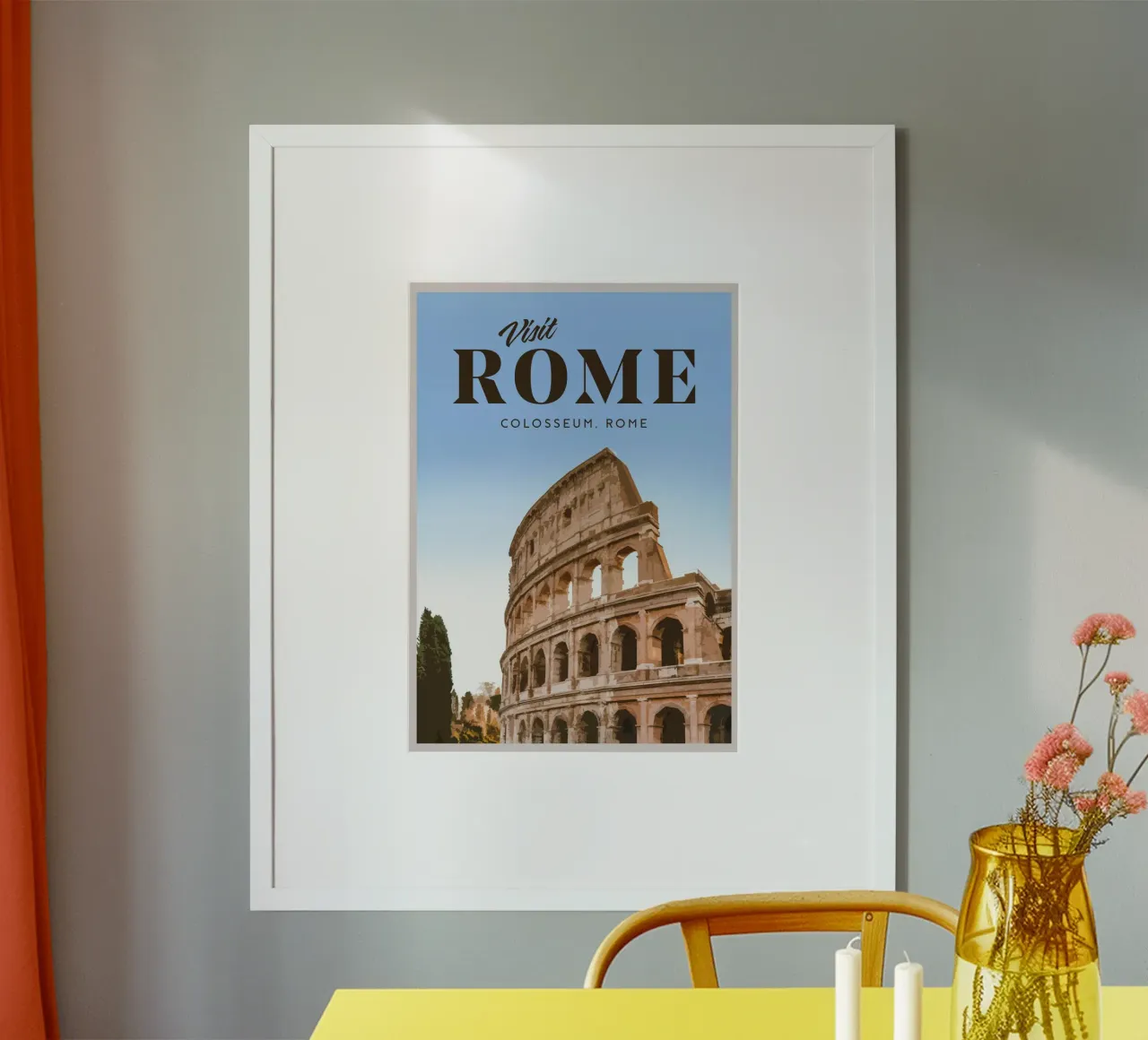 Viaggio a Roma poster da Mercury Club