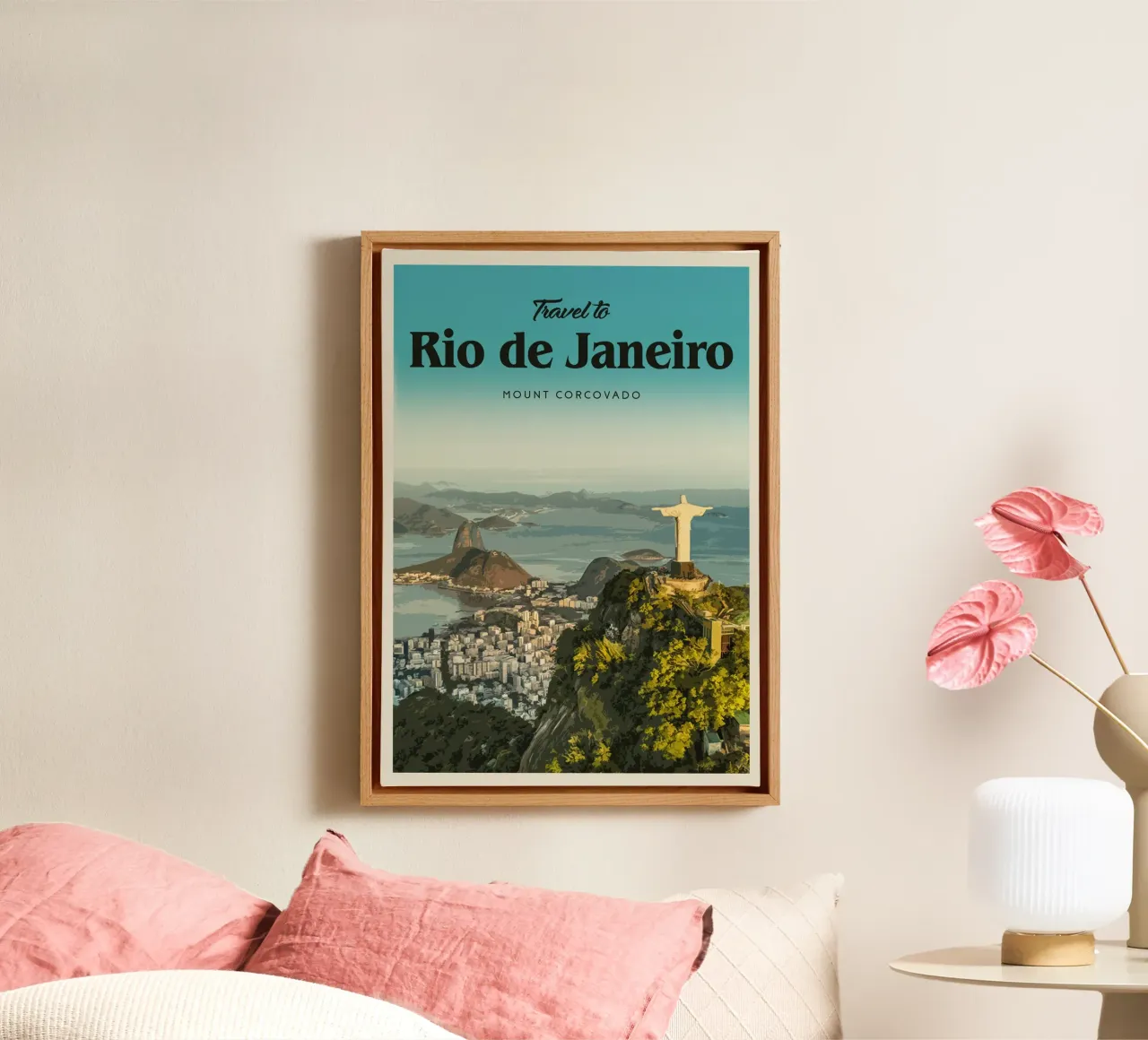 Reizen naar Rio canvas met Baklijst van Mercury Club