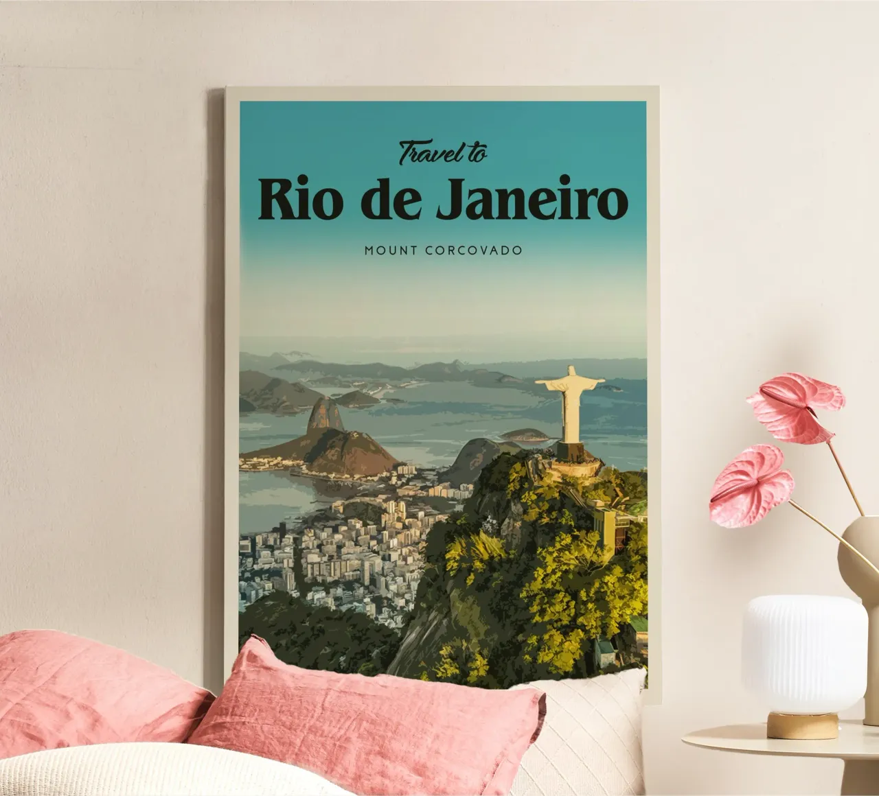 Reizen naar Rio canvas met Baklijst van Mercury Club