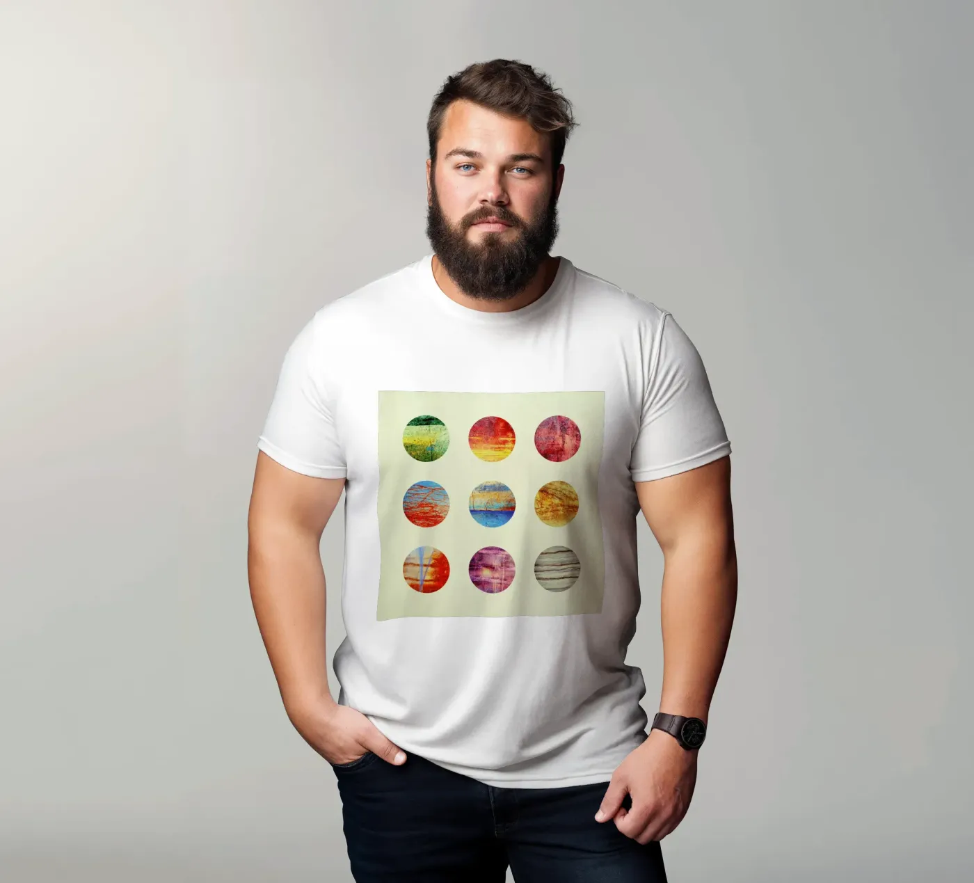 Planets t-shirt da Elisabeth Fredriksson