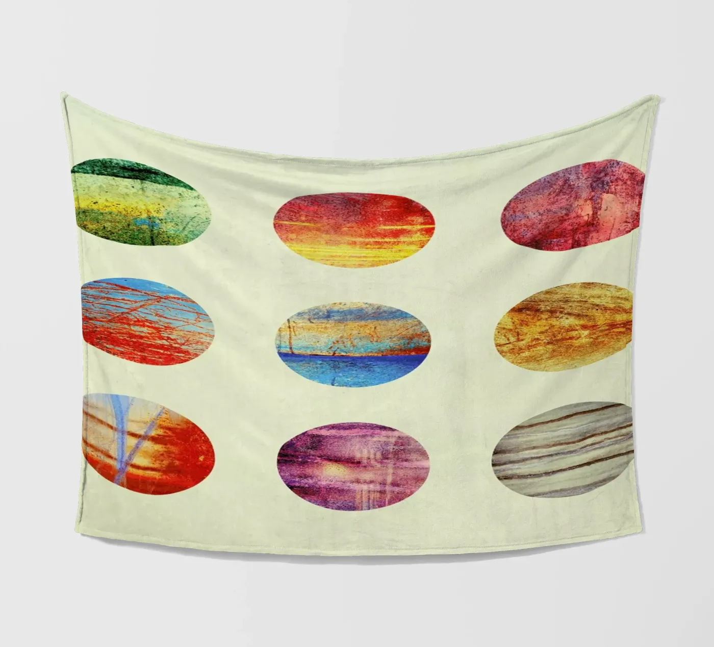 Planets Fleecedecke von Elisabeth Fredriksson