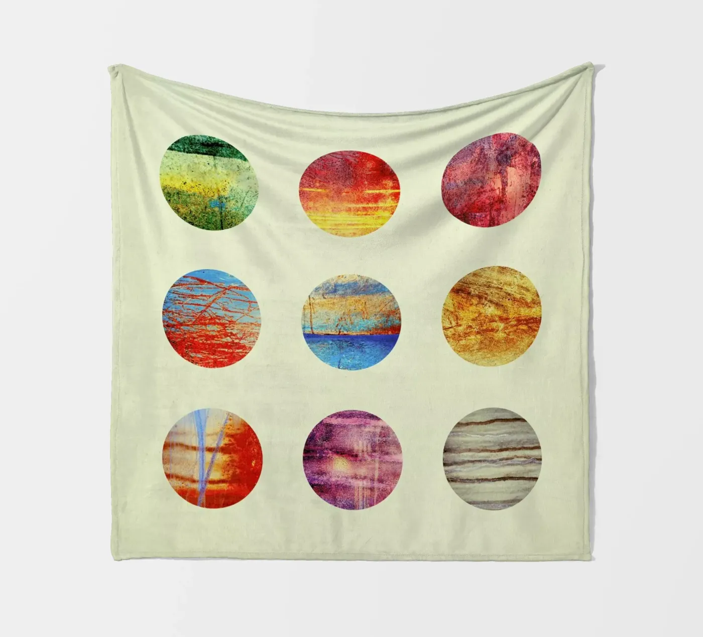 Planets Fleecedecke von Elisabeth Fredriksson