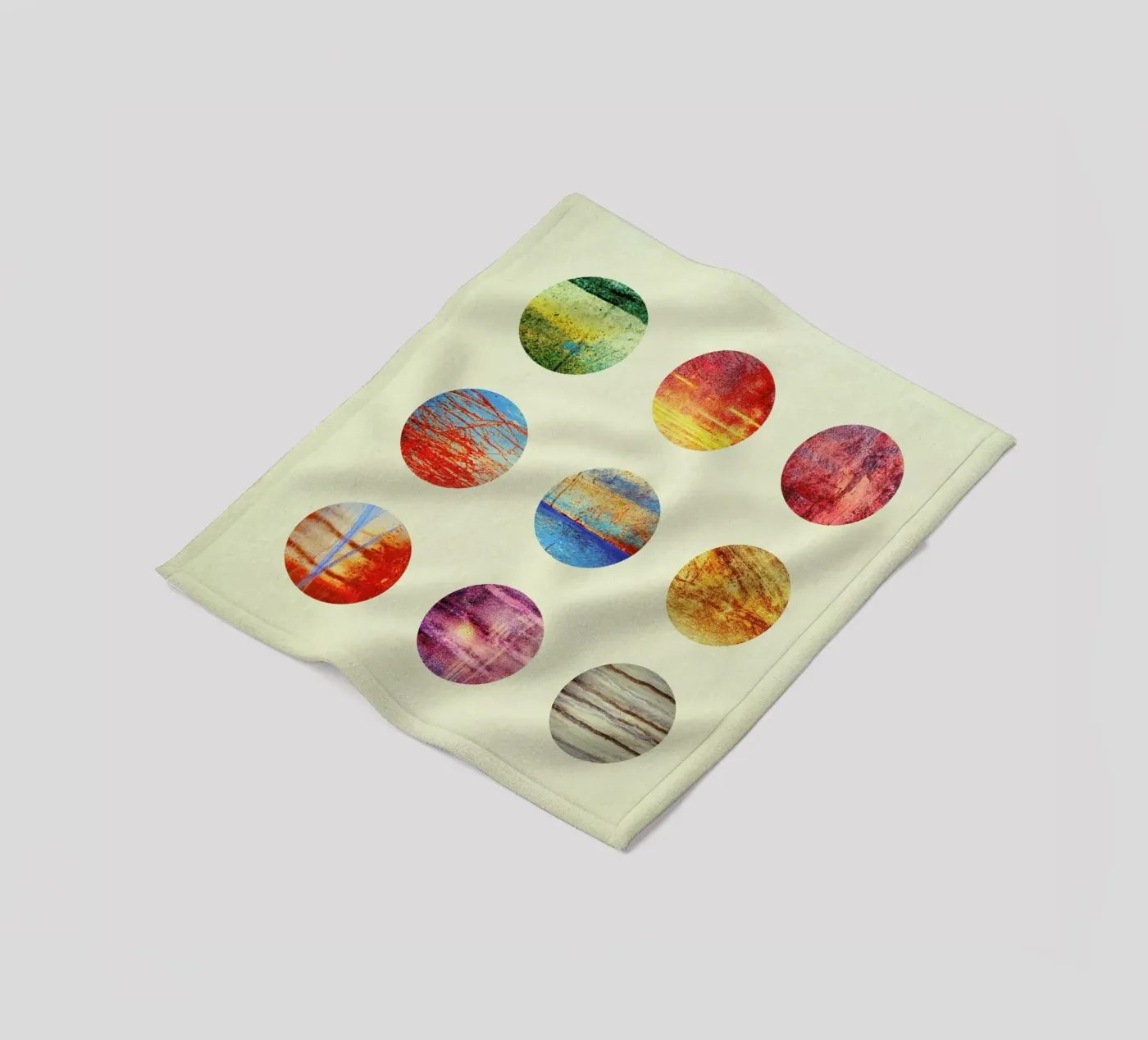 Planets Fleecedecke von Elisabeth Fredriksson