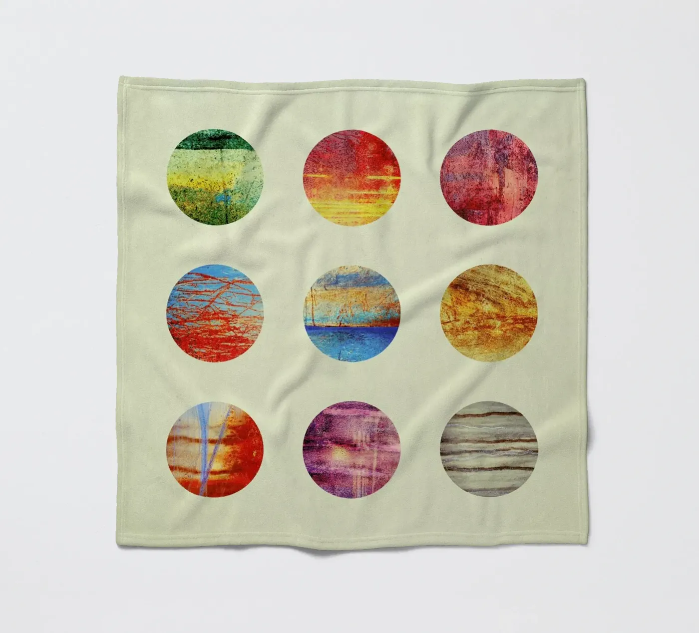 Planets Fleecedecke von Elisabeth Fredriksson