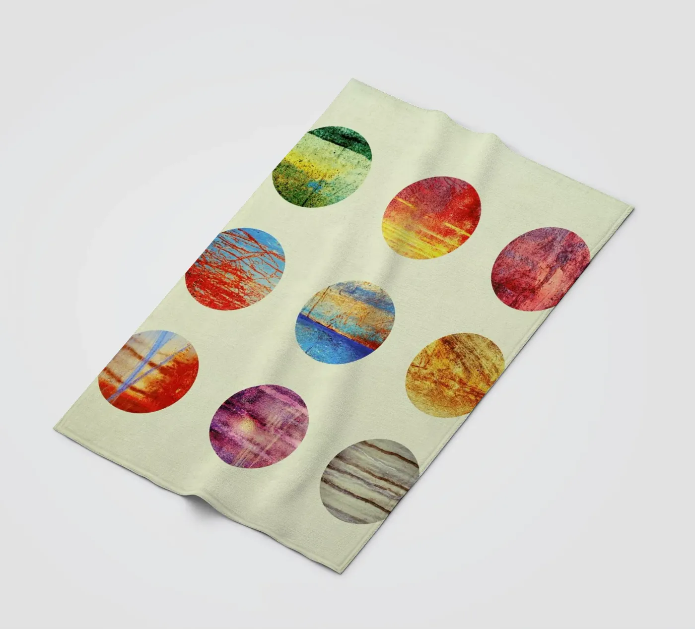 Planets Fleecedecke von Elisabeth Fredriksson