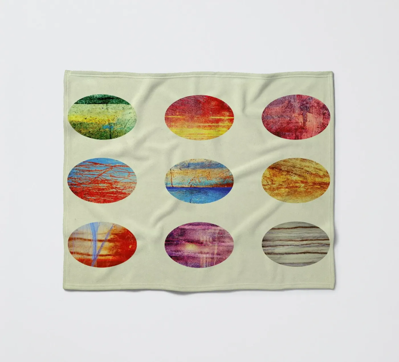Planets Fleecedecke von Elisabeth Fredriksson