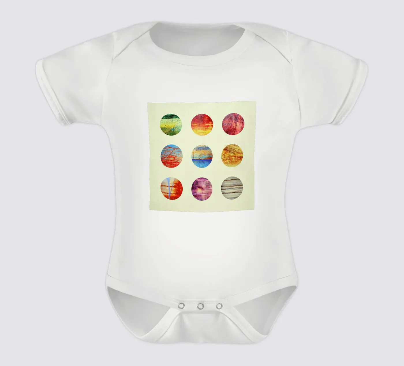 Planets body neonato maniche corte da Elisabeth Fredriksson