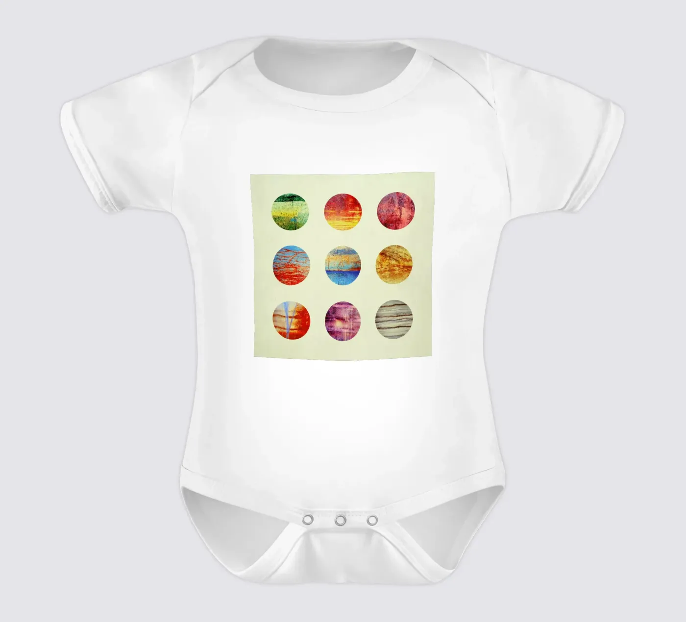 Planets body neonato maniche corte da Elisabeth Fredriksson