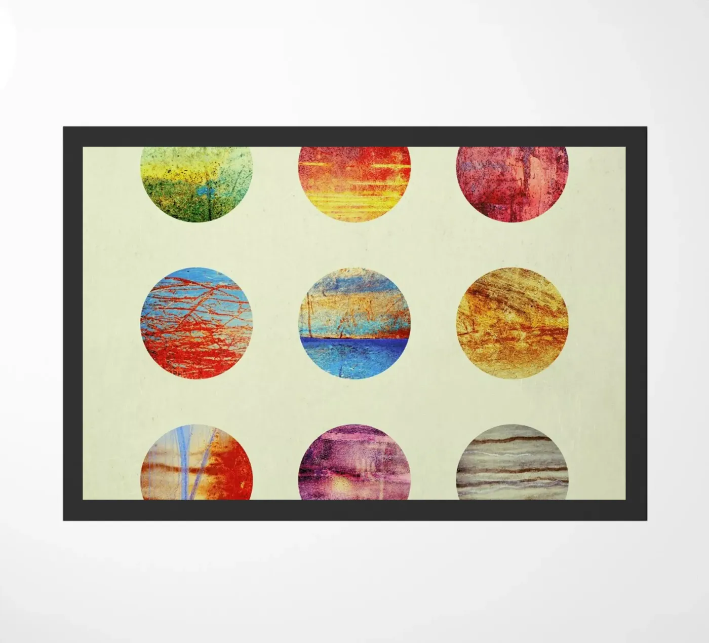 Planets doormat by Elisabeth Fredriksson