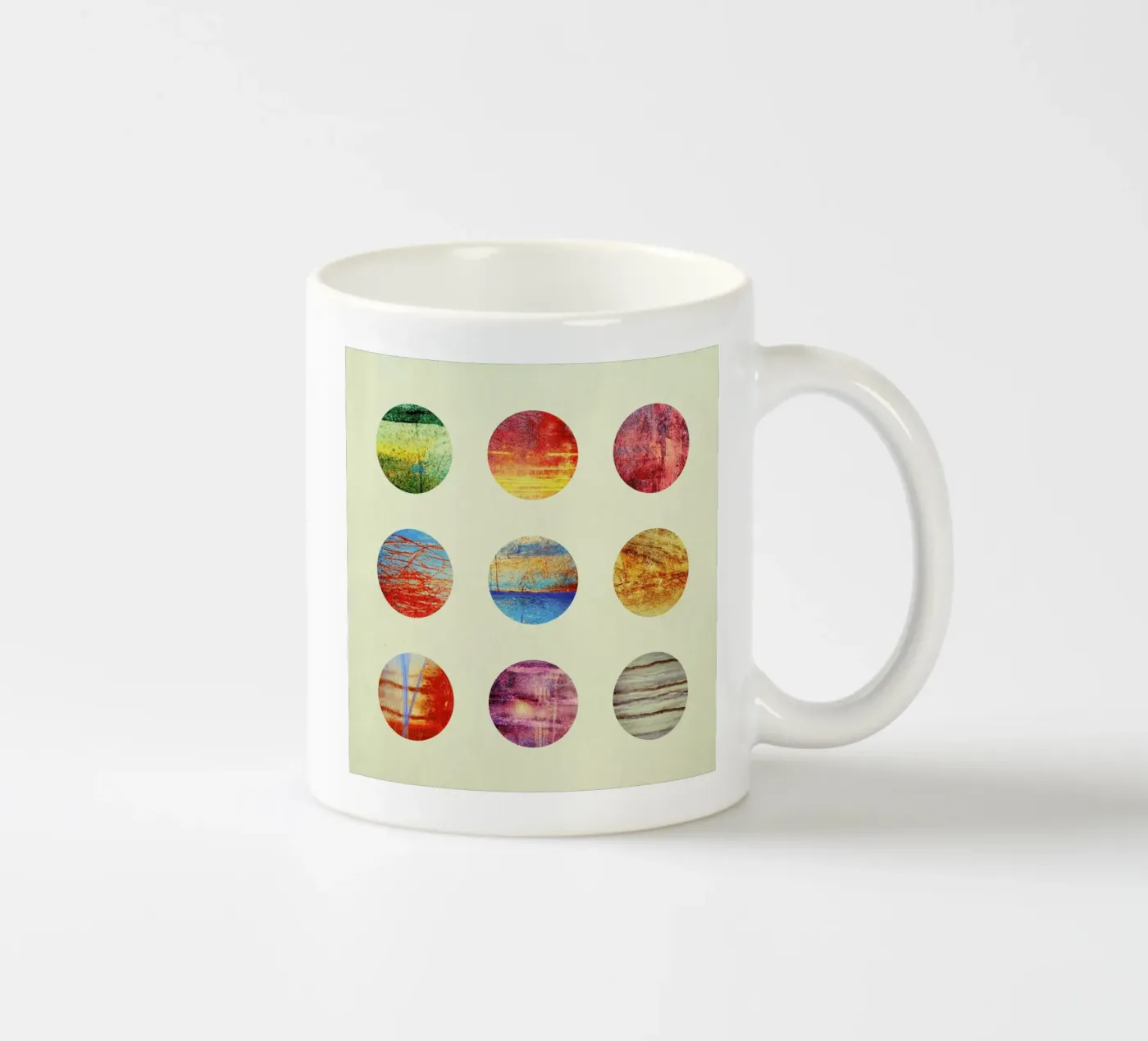 Planets ceramic mug by Elisabeth Fredriksson