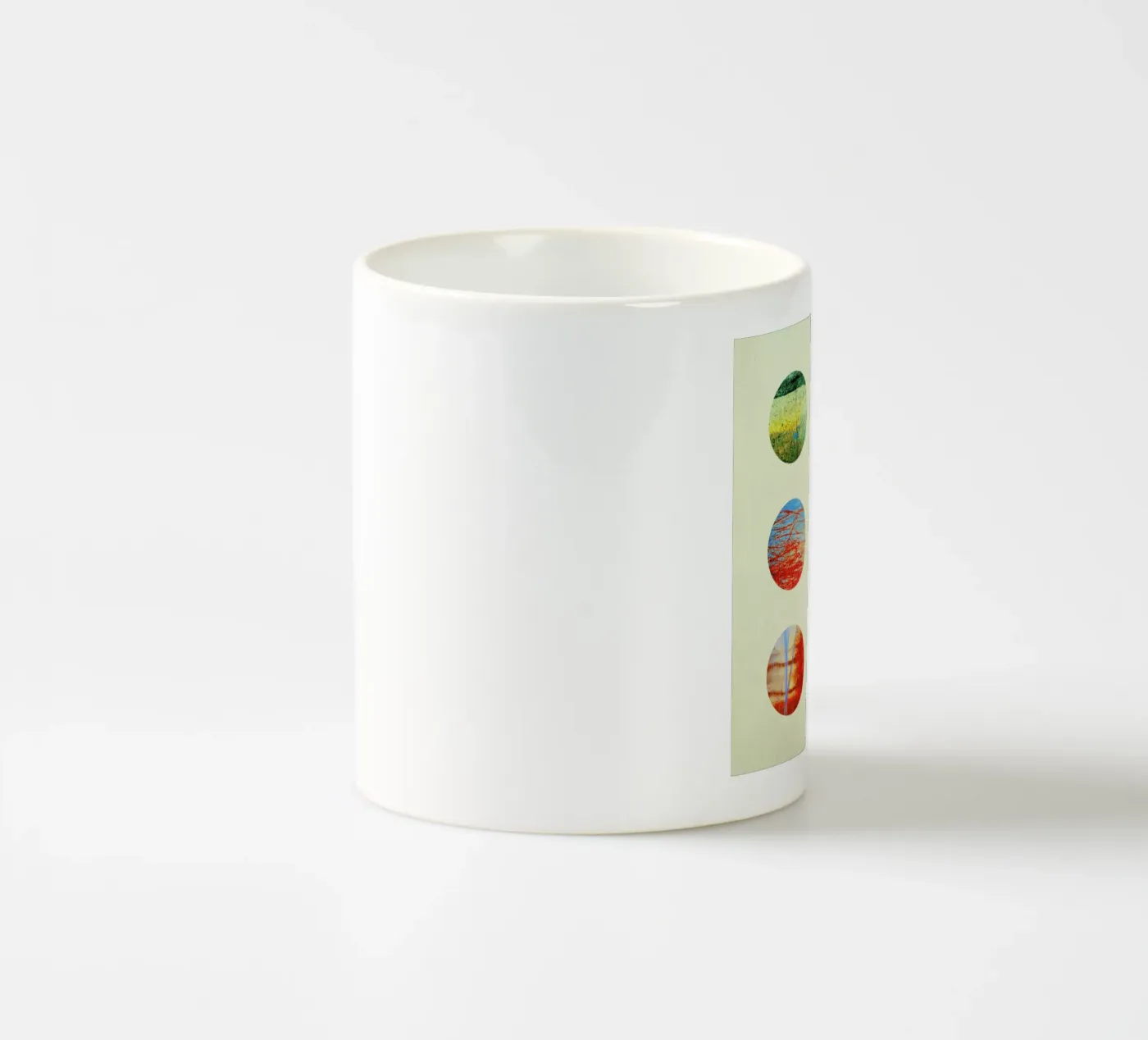 Planets ceramic mug by Elisabeth Fredriksson