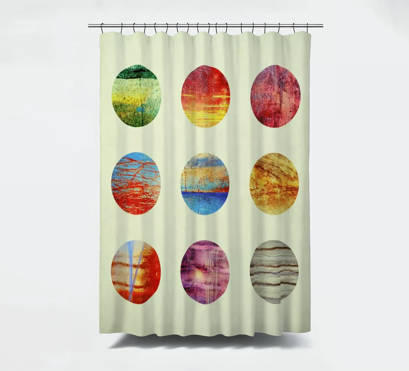 Planets rideau de douche de Elisabeth Fredriksson