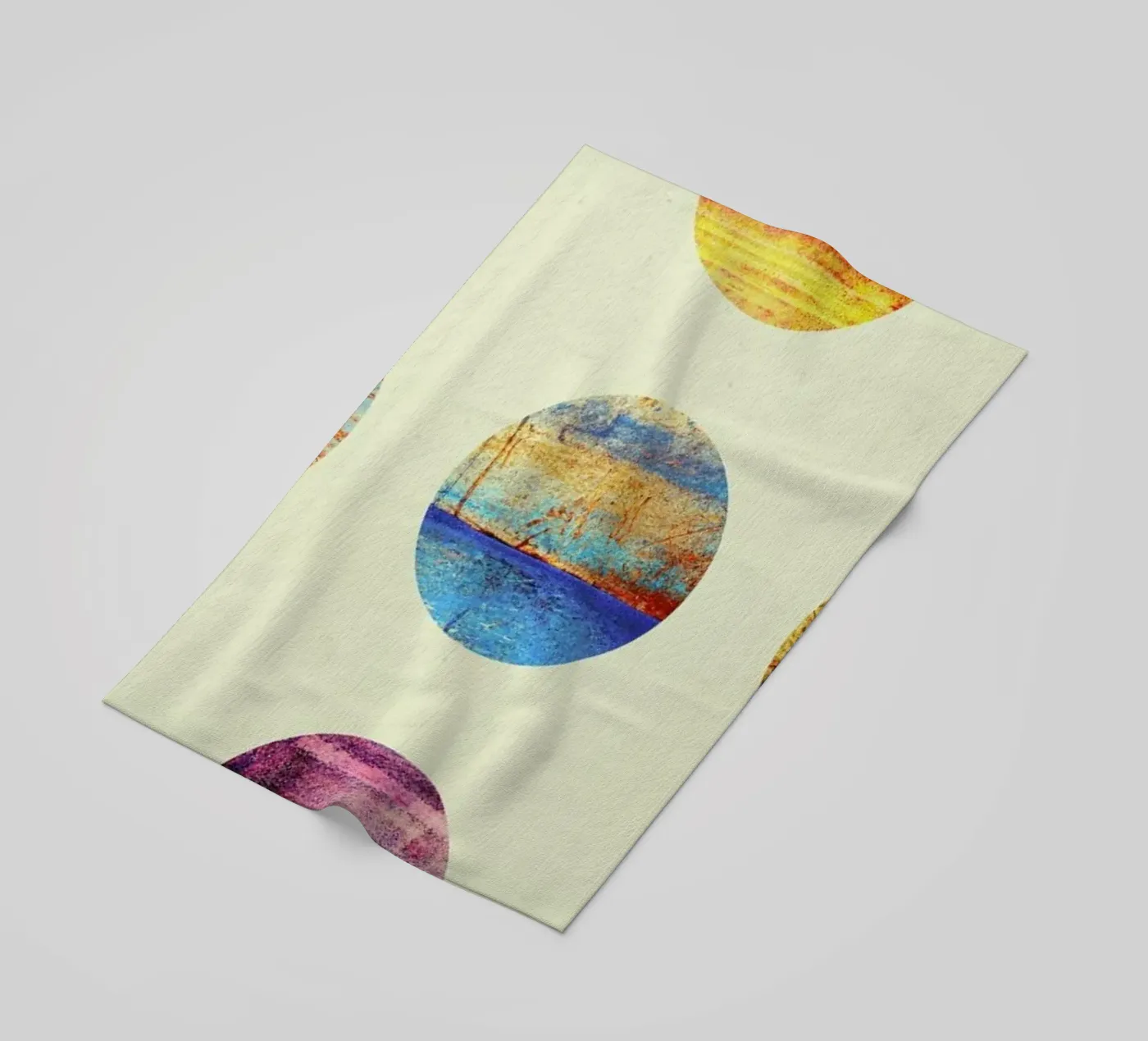 Planets strandhanddoek van Elisabeth Fredriksson