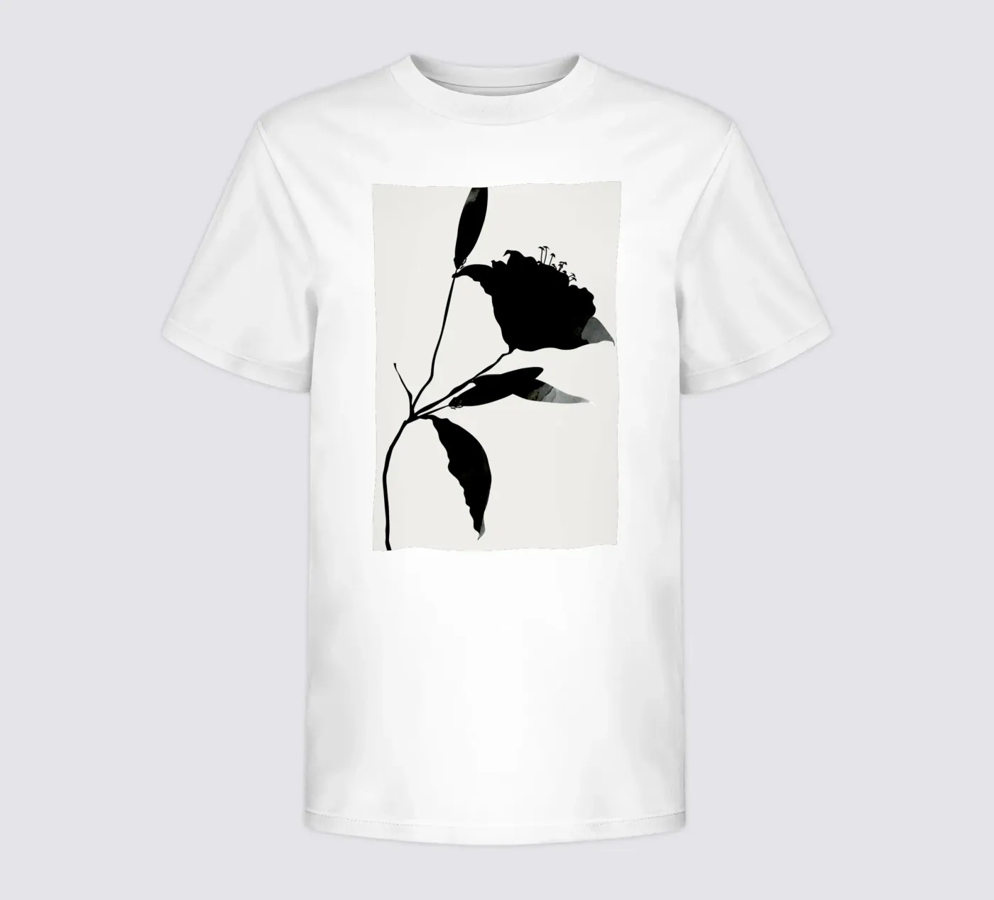 Nero t-shirt bambini da Kubistika