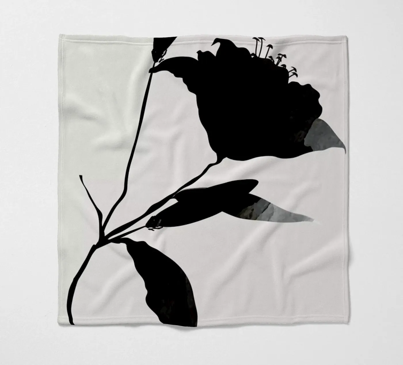 Nero Fleecedecke von Kubistika