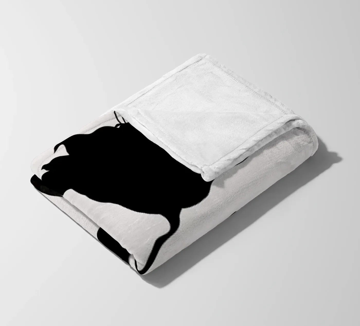 Nero Fleecedecke von Kubistika