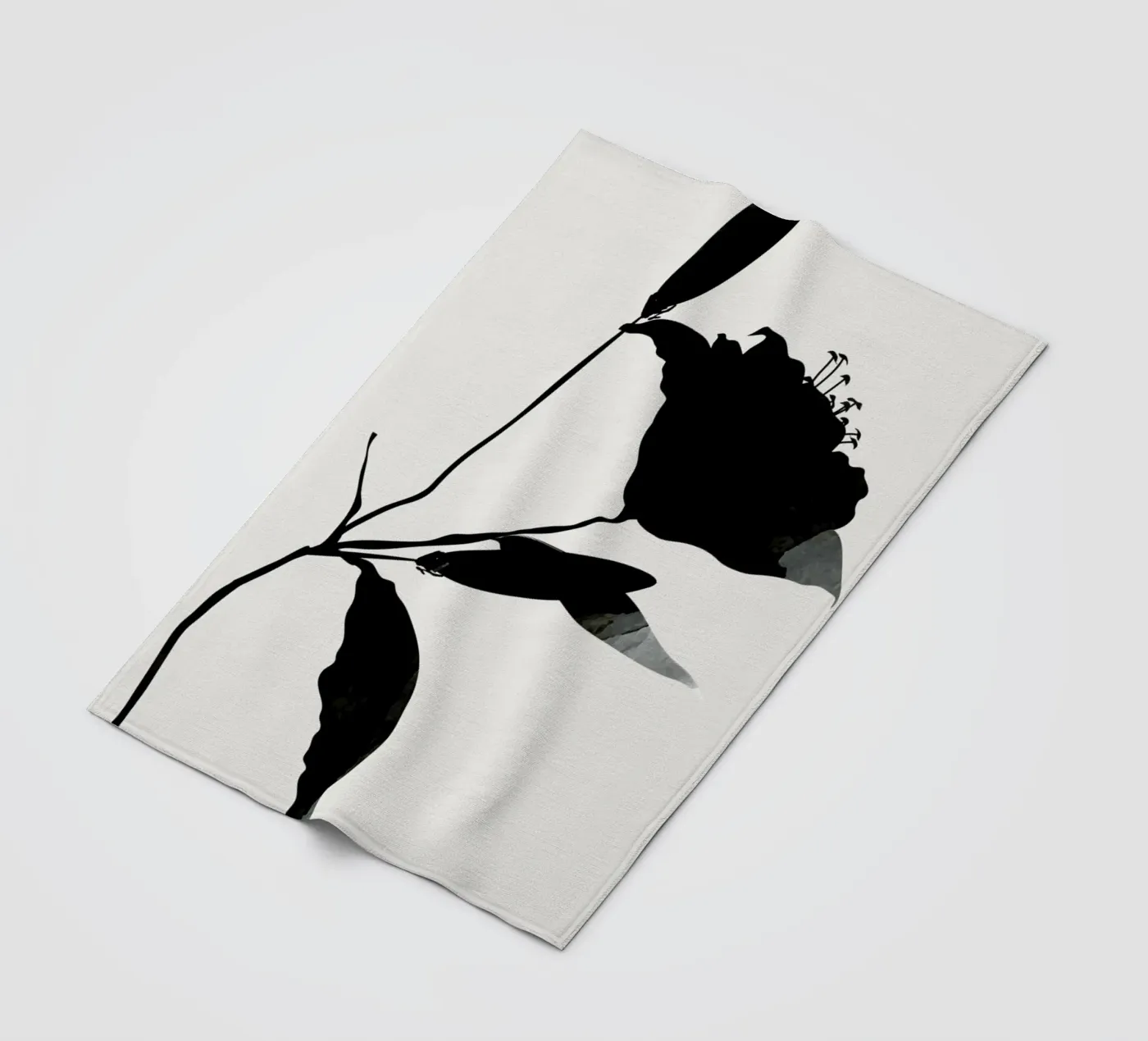 Nero Fleecedecke von Kubistika