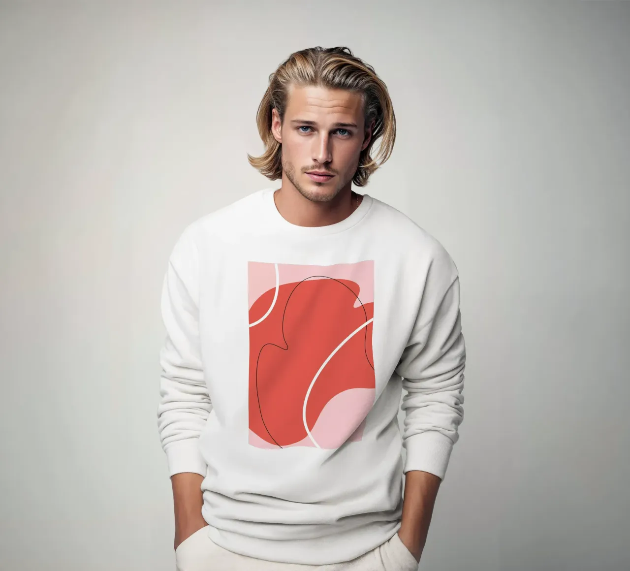 Graphic Shapes II felpa da Linda Gobeta