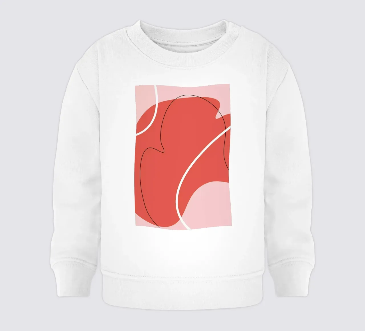 Graphic Shapes II felpa neonato da Linda Gobeta