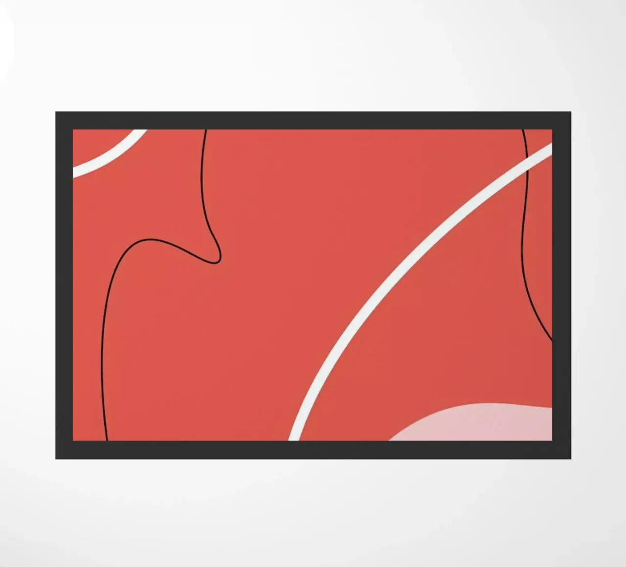 Graphic Shapes II doormat by Linda Gobeta