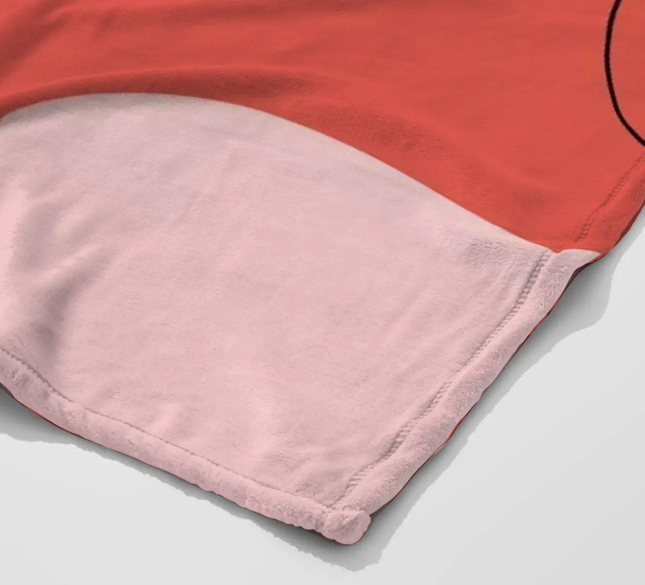 Graphic Shapes II coperta in pile da Linda Gobeta