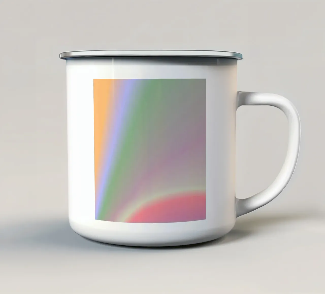 A BIT CHEESY IS THE NEW CUTE tazza in smalto da ÂME LIBRE STUDIO