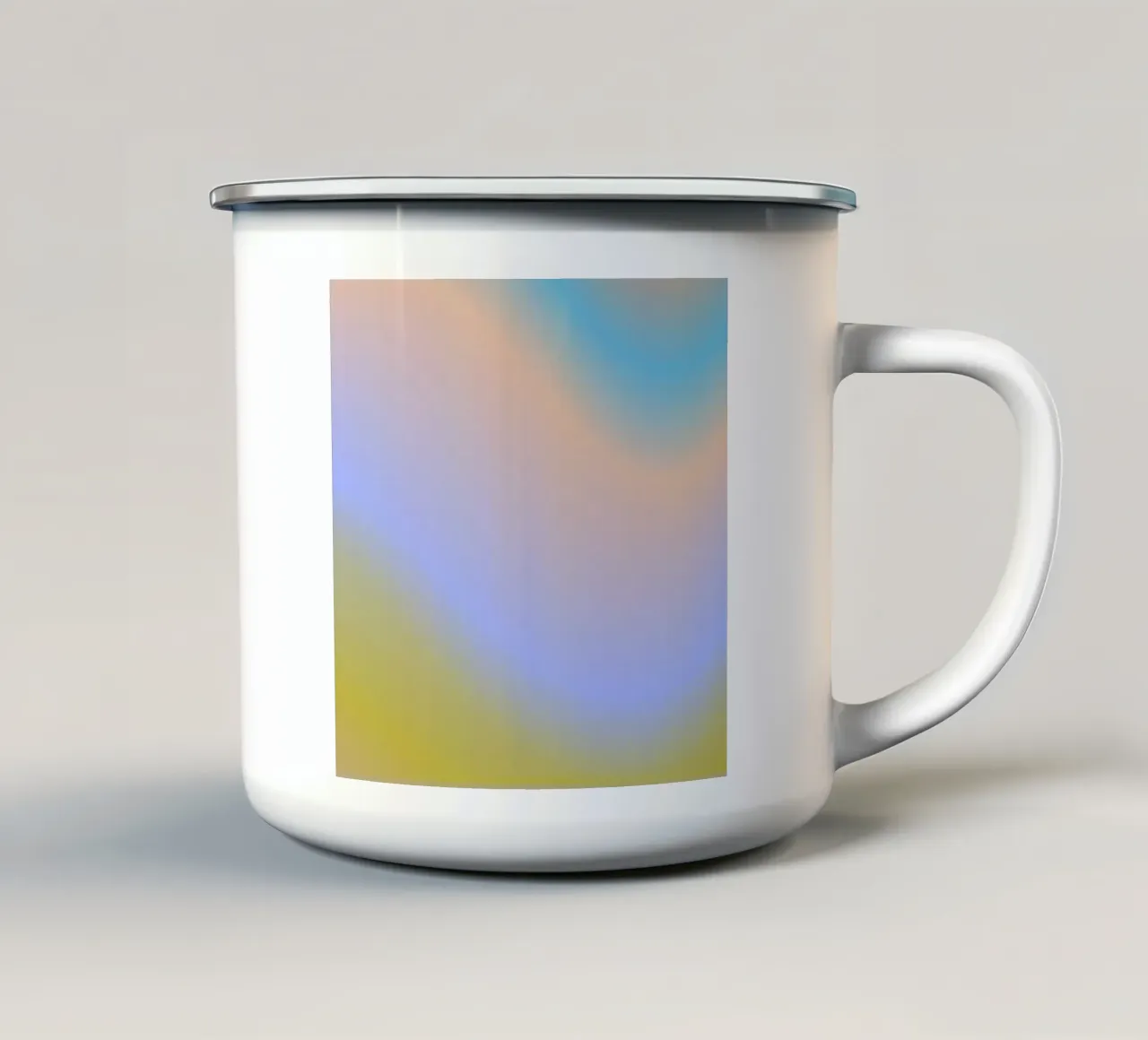 WILD FLOWERS ARE PURE ART tazza in smalto da ÂME LIBRE STUDIO