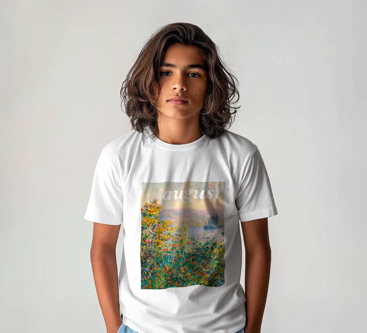 August Tayor Swift Monet t-shirt bambini da avissta