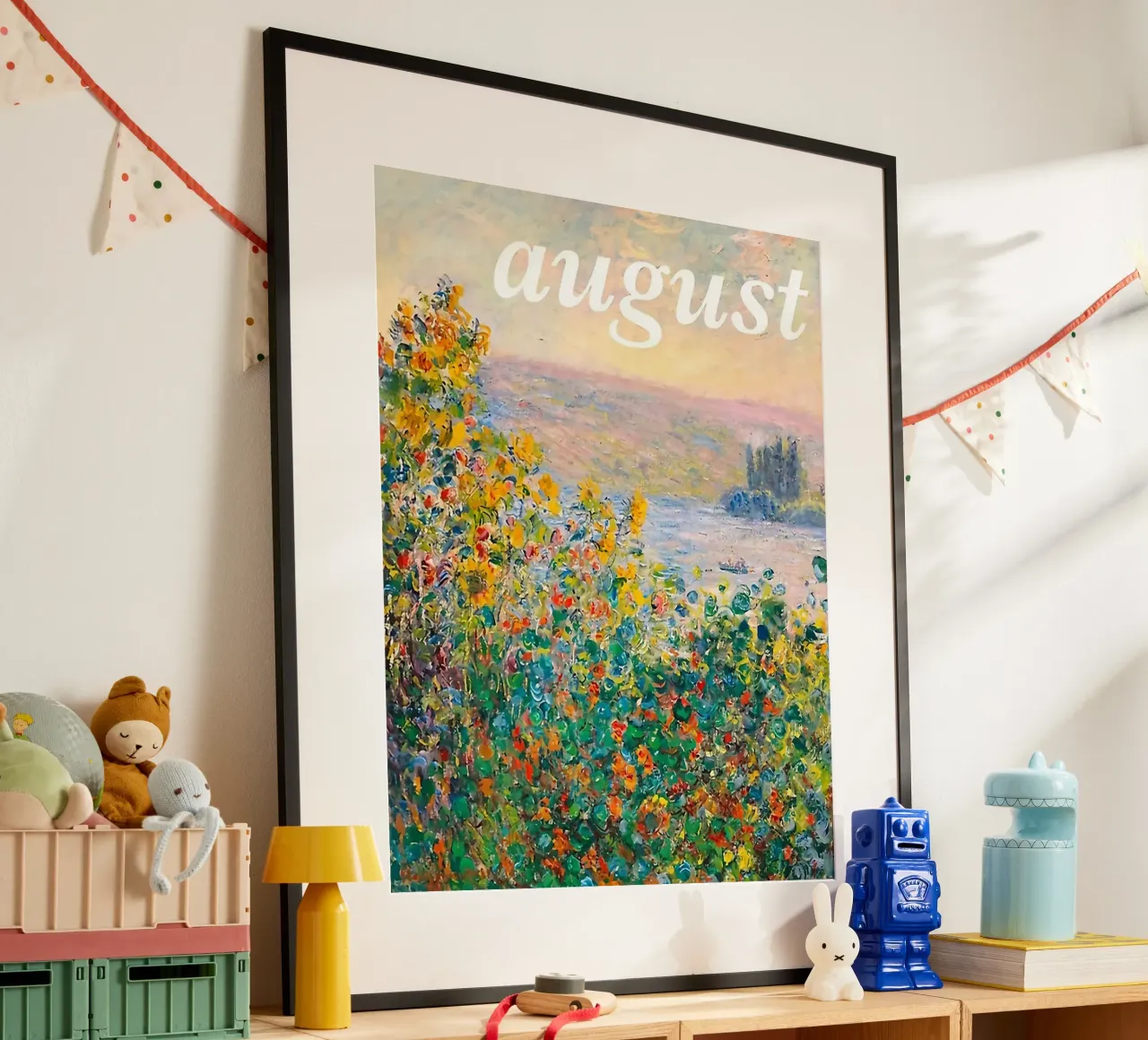 August Tayor Swift Monet poster da avissta