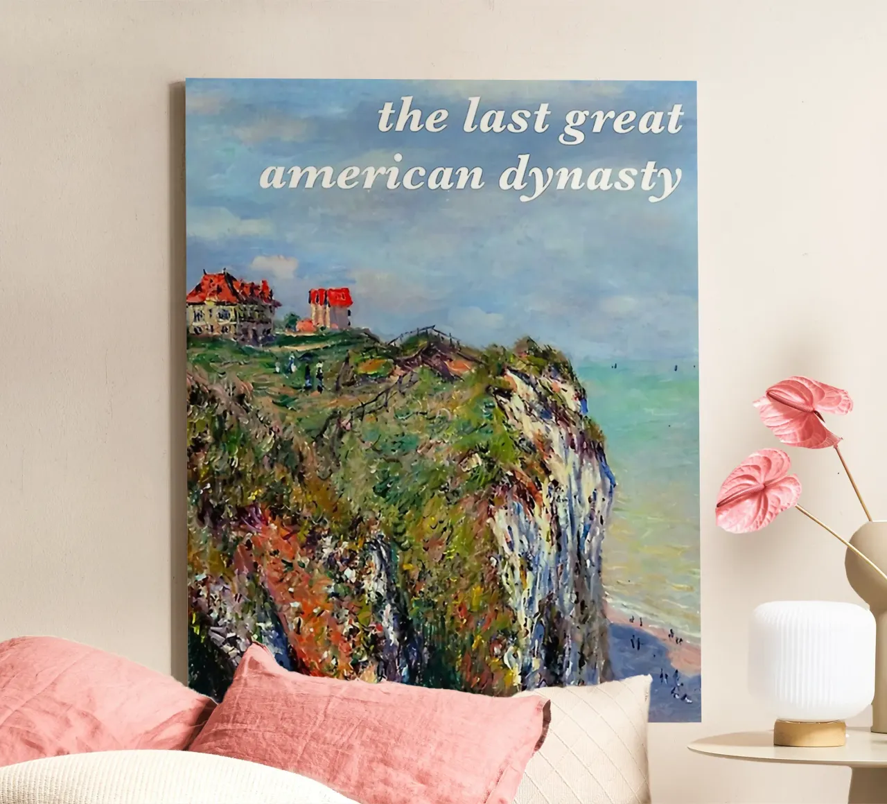 The Last Great American Dynasty Tayor Swift Monet tela con Cornice a cassetta da avissta
