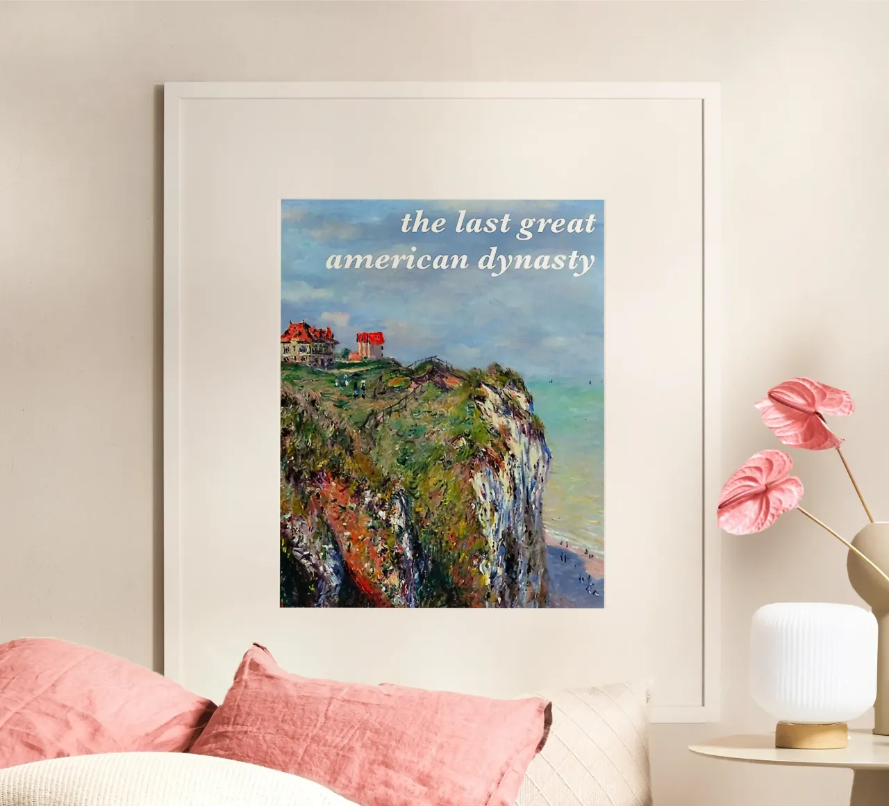 The Last Great American Dynasty Tayor Swift Monet poster con marco de aluminio de avissta