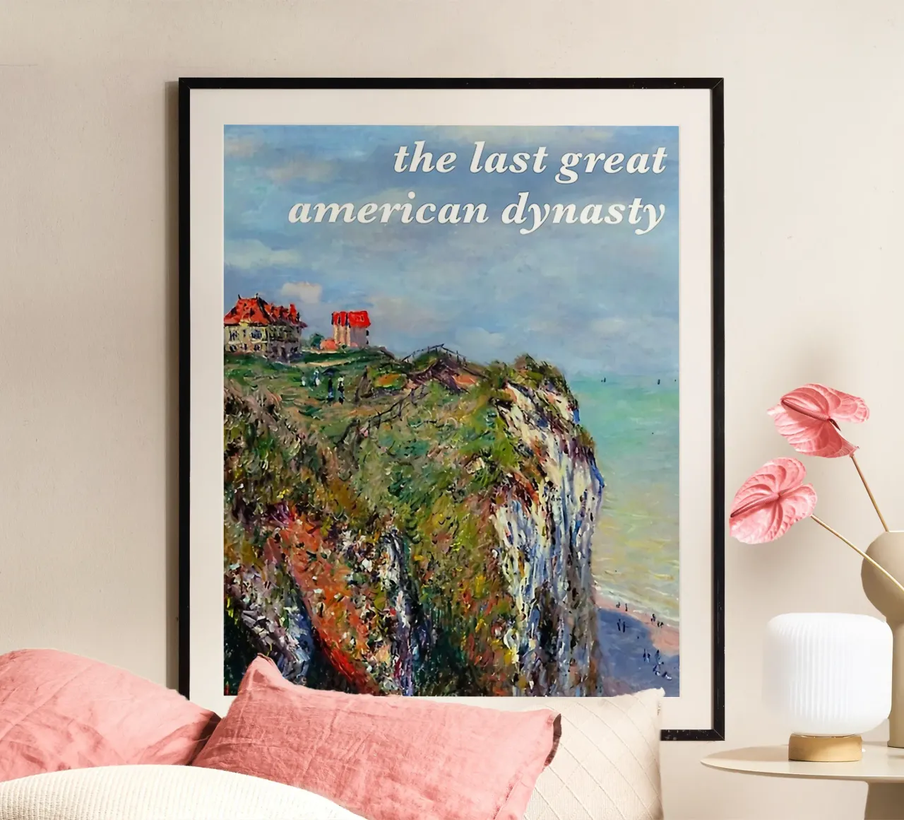 The Last Great American Dynasty Tayor Swift Monet poster con marco de aluminio de avissta