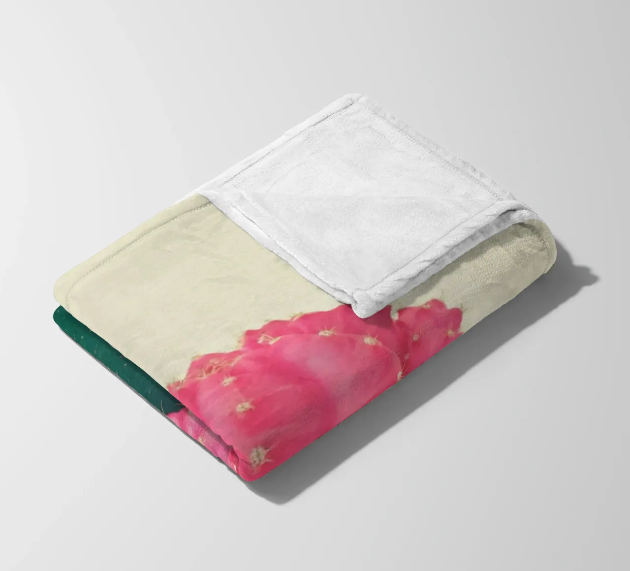 Cactus a quadri rosa coperta in pile da Cassia Beck Photography
