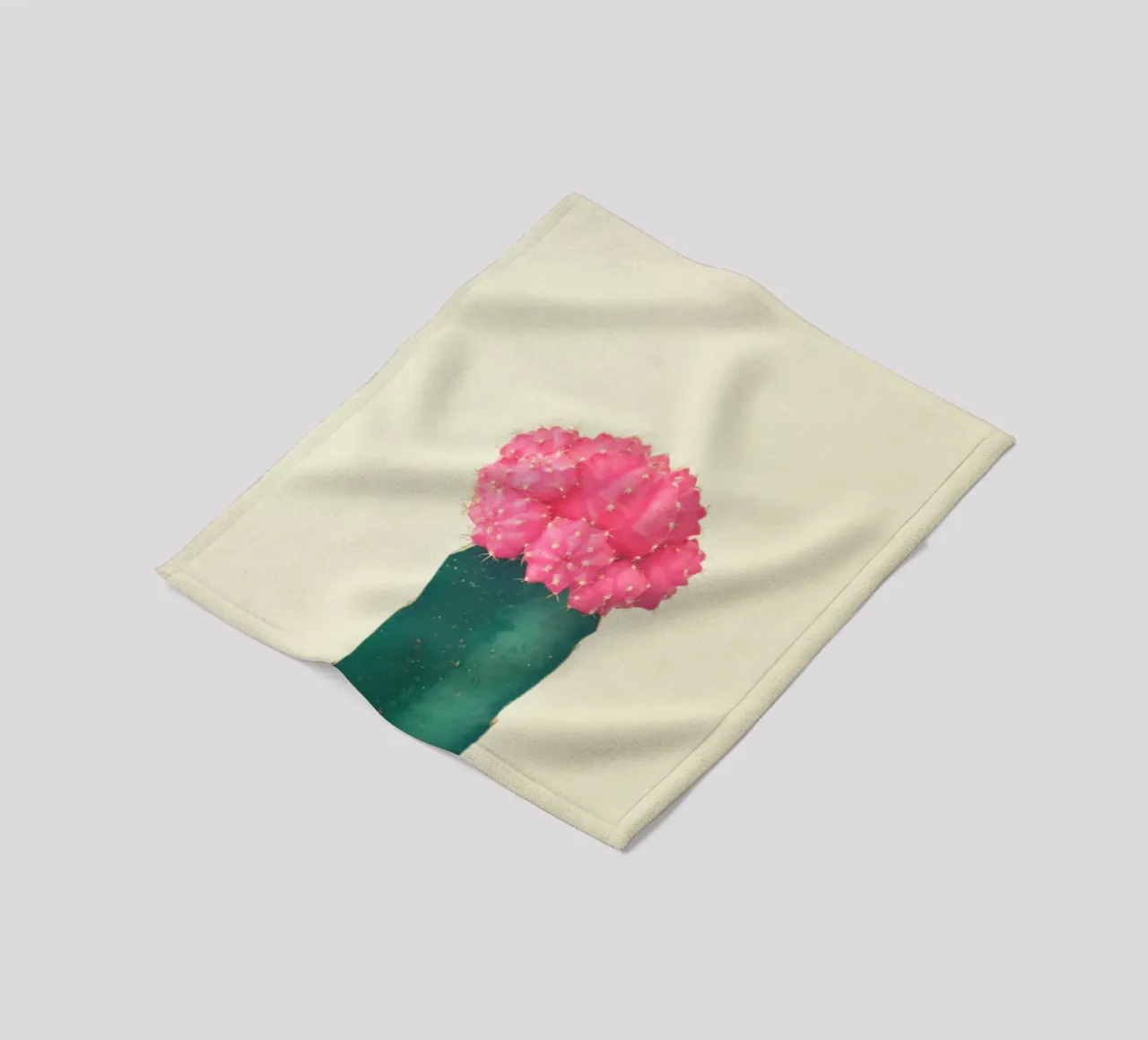 Cactus a quadri rosa coperta in pile da Cassia Beck Photography