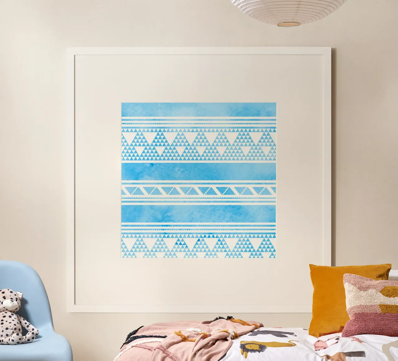 Sogno dell'oceano poster con telaio in plastica da CalliLetters