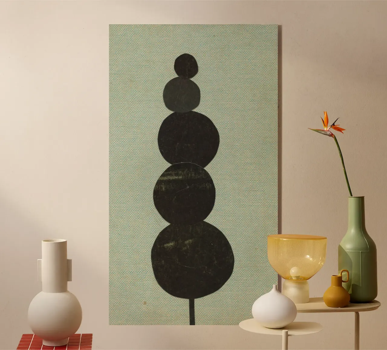 Botanica I plexiglass da Cassia Beck Collage