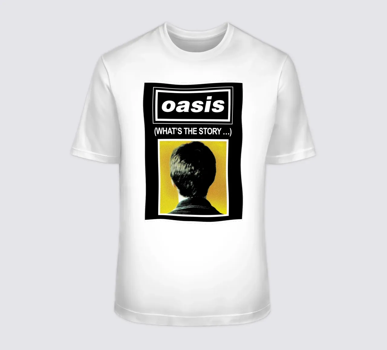 Minimalist OASIS Whats The Story t-shirt da avissta