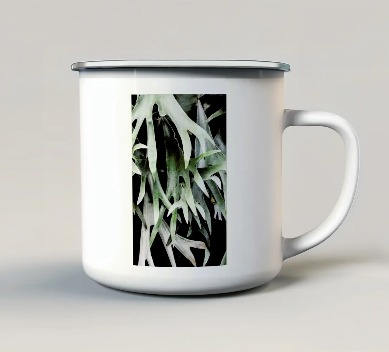 Stag tazza in smalto da Shot By Clint