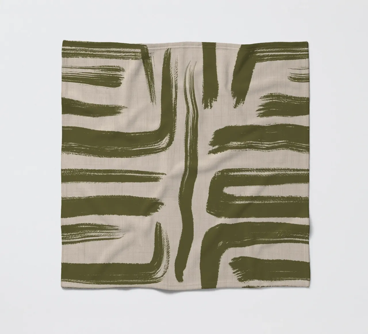 Pennellate di olivo - Texture astratta coperta in pile da susanacosta