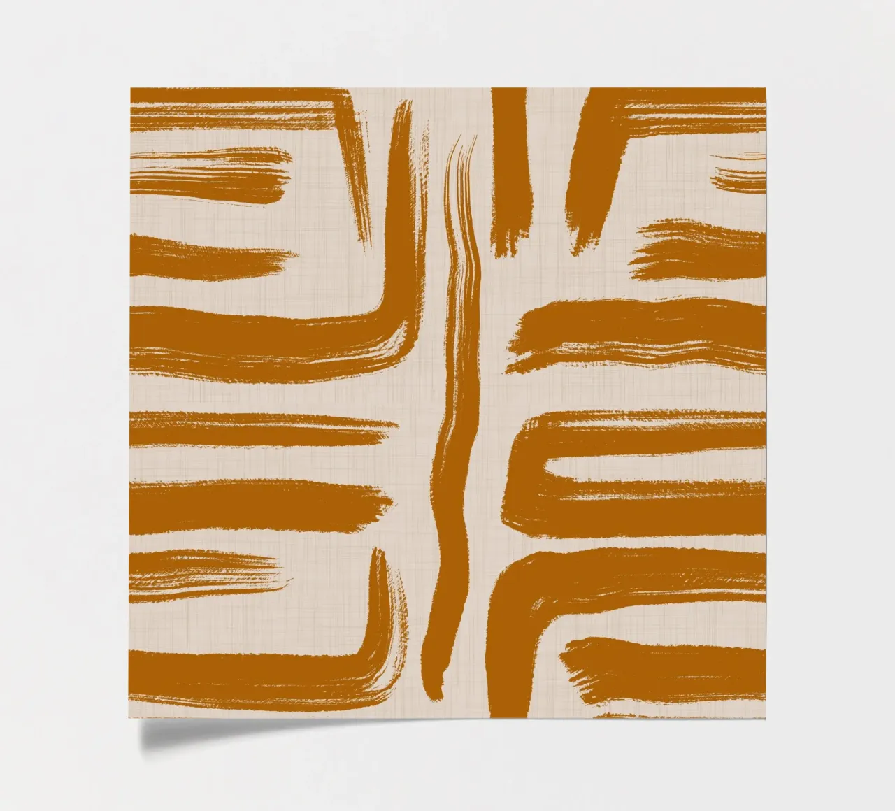 Amber Brushstrokes - Painterly Lines (lignes peintes) planche autocollant de susanacosta