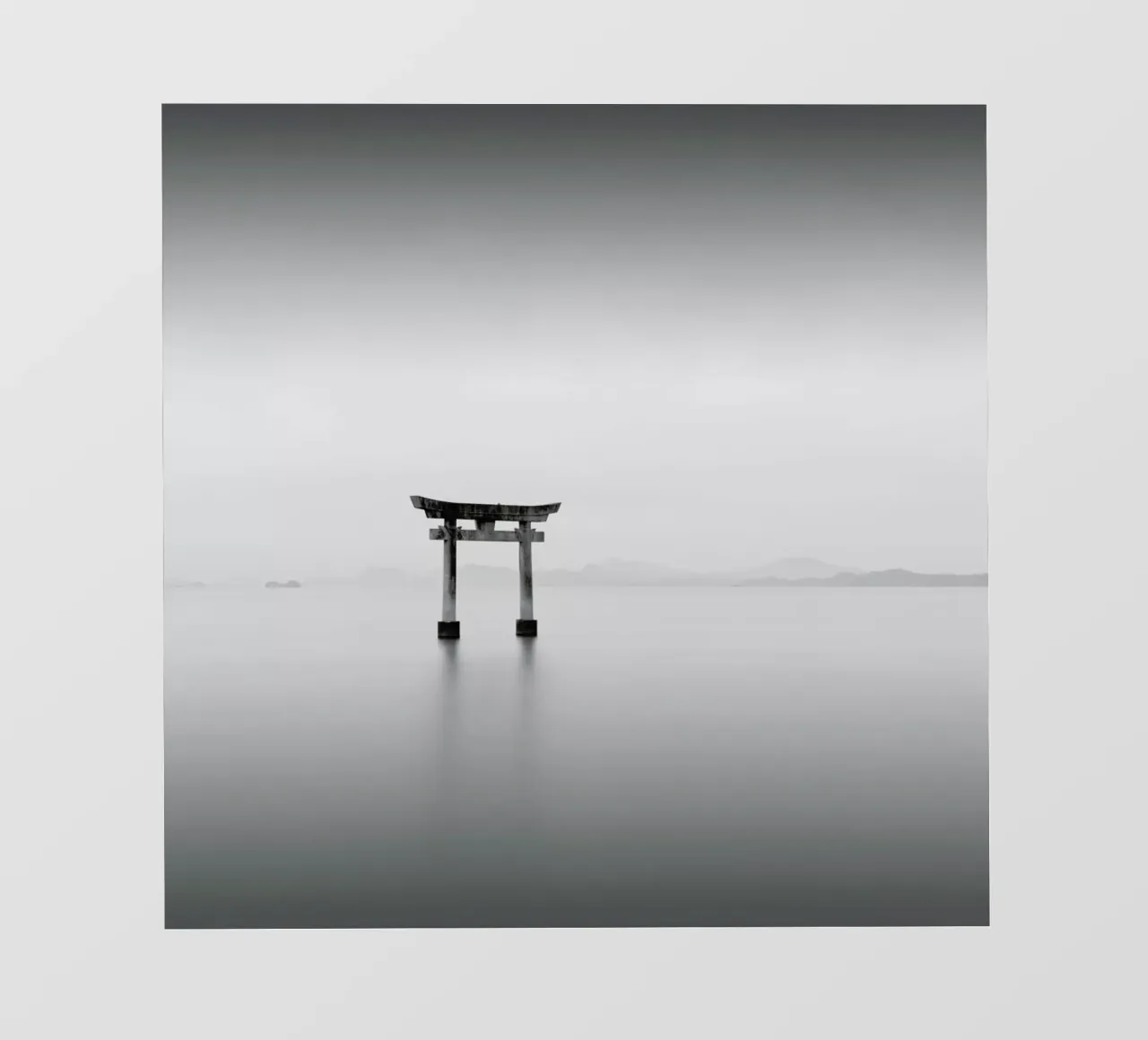 Einootsurugi Shrine Ii pellicola backlit da Michael J. Reibert