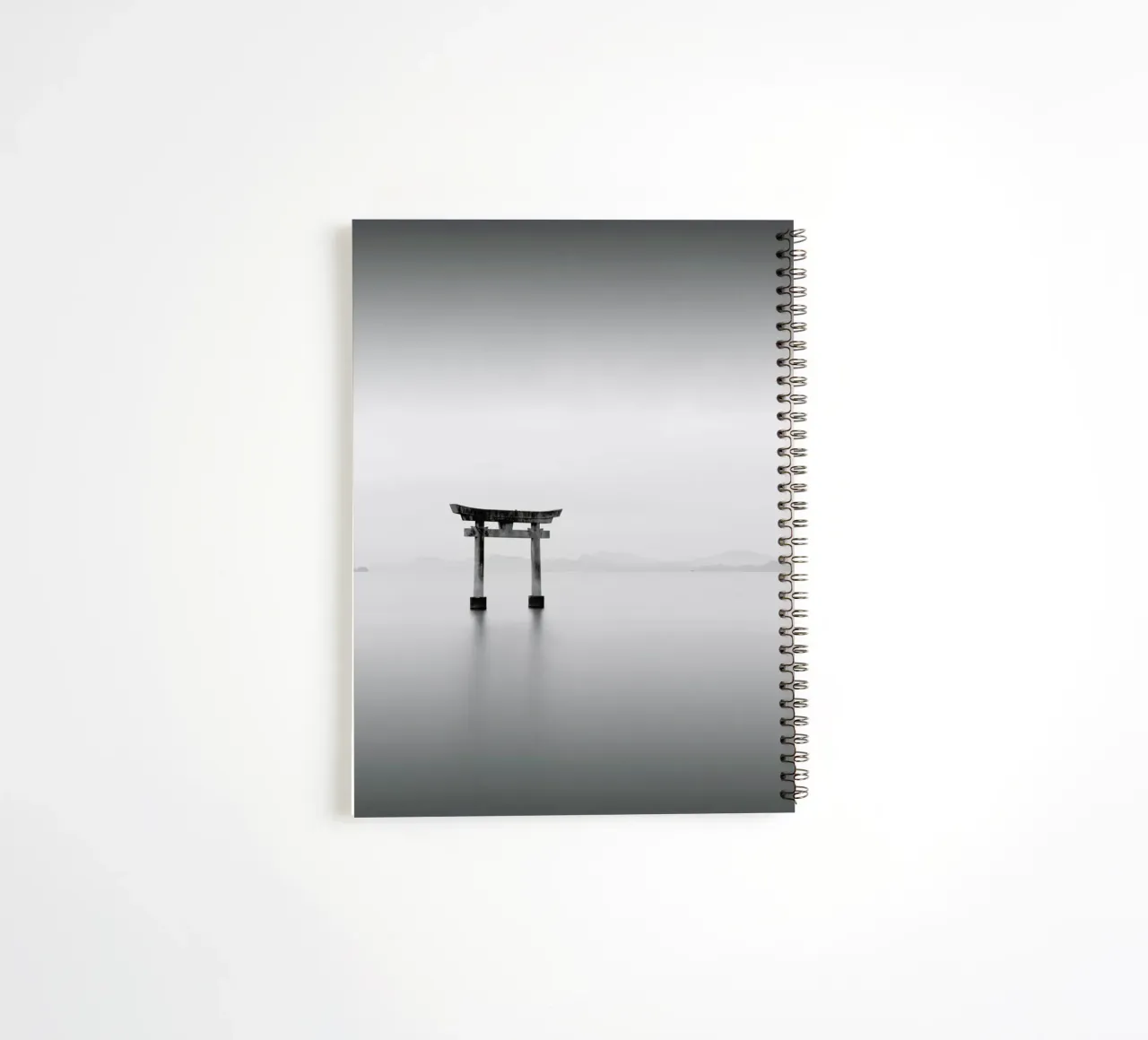Einootsurugi Shrine Ii spiral notebook by Michael J. Reibert