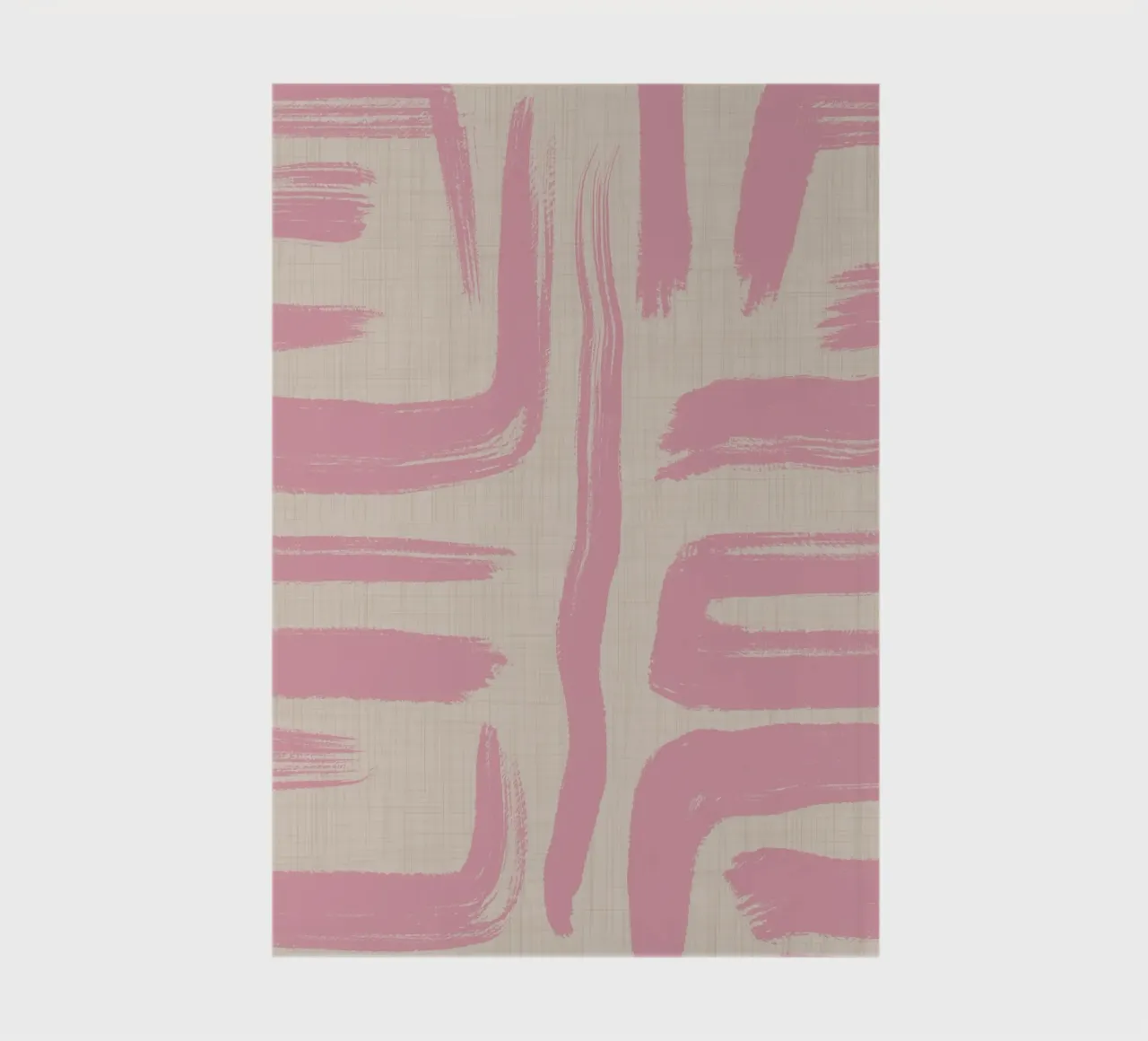 Blush Brushstrokes – Soft Abstract Art notebook by susanacosta