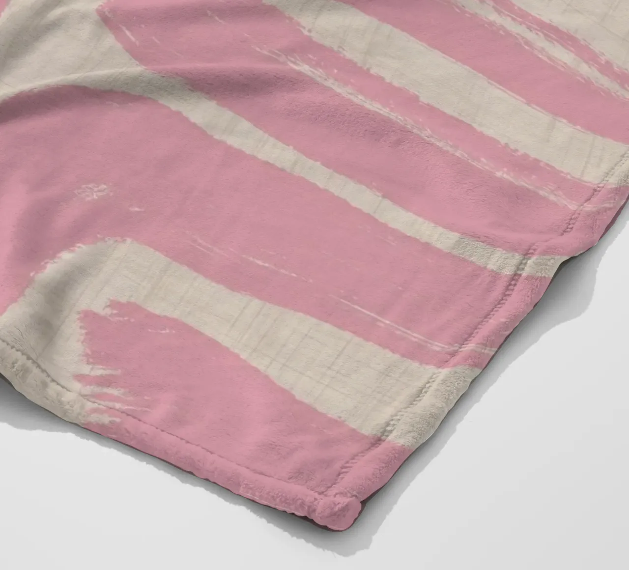 Pennellate di colore - Arte astratta morbida coperta in pile da susanacosta
