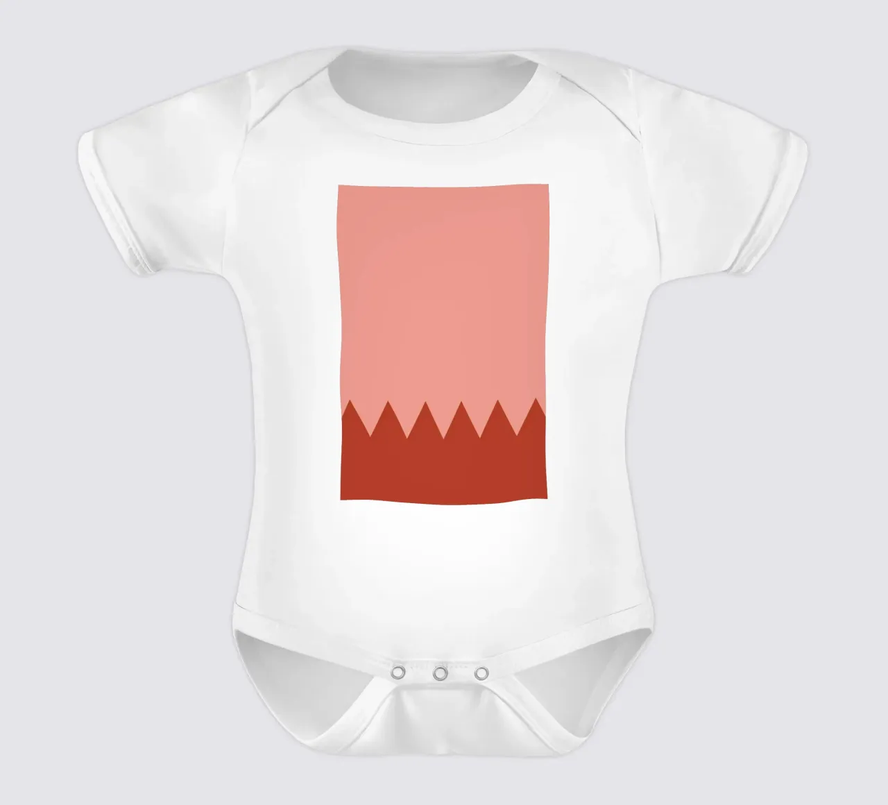 Zig Zag II body neonato maniche corte da Linda Gobeta
